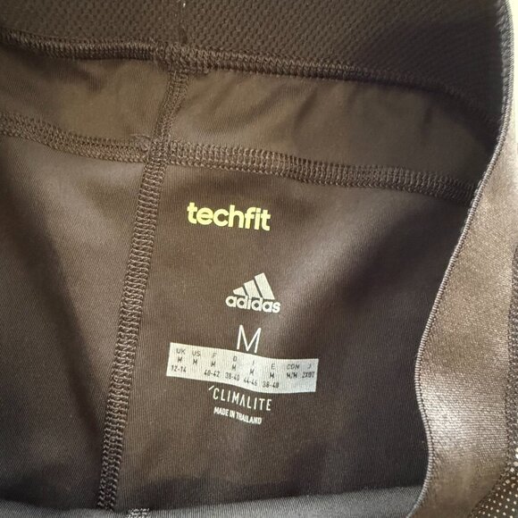 Adidas Techfit Climalite Black Compression Shorts - Women's Medium - BR7951 - Picture 2 of 3
